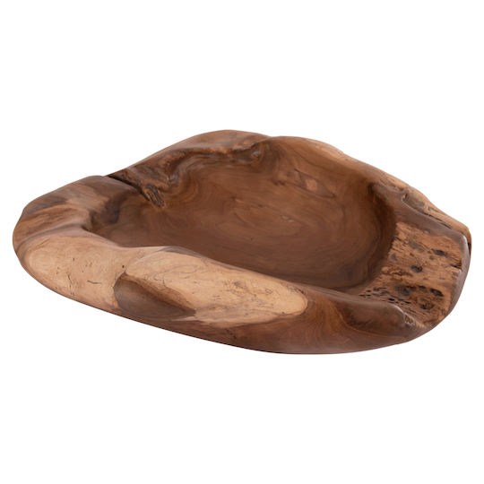 HomeMarkt Noki Decorative Bowl Yellow 60x46x15cm