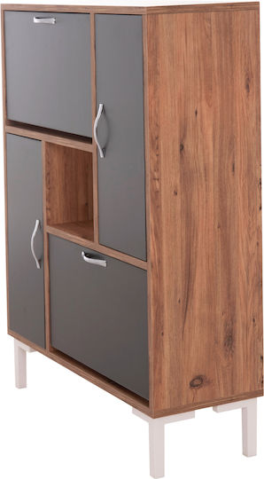 Holz Schuhschrank Medy 85x30x108.5cm
