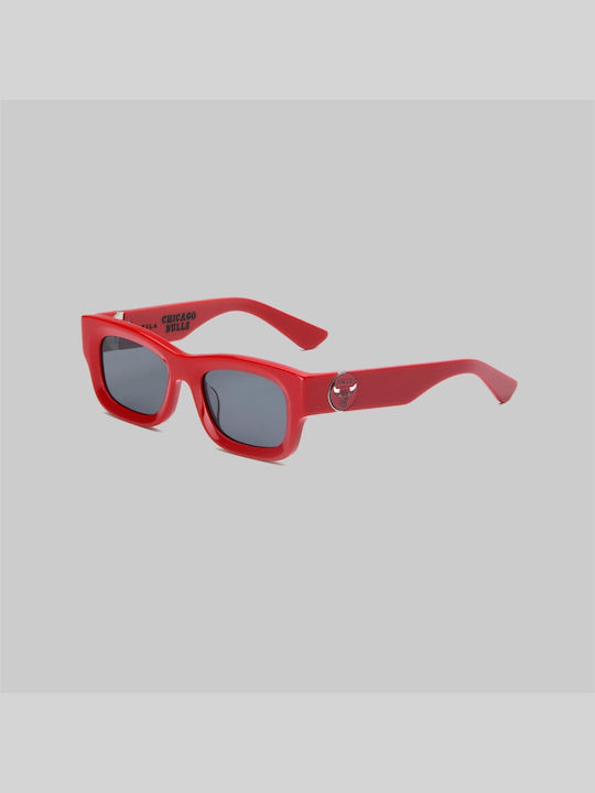 Akila Unisex Sunglasses with Red Frame and Red Lens 2221-5501