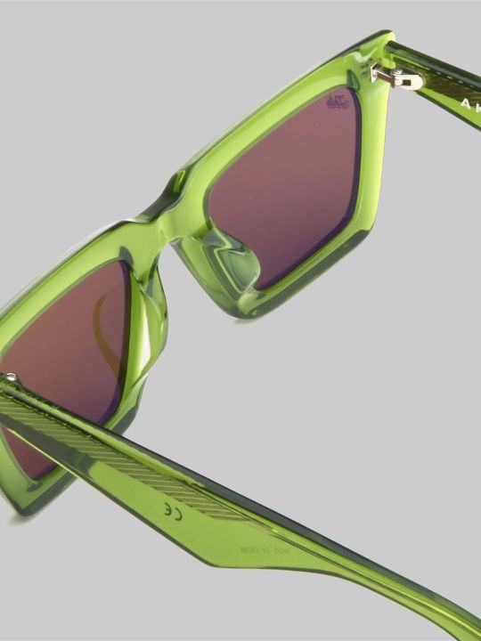 Akila Sunglasses Πράσινα with Frame & Green Lens Akila Sunglasses Πράσινα with Frame & Green Lens