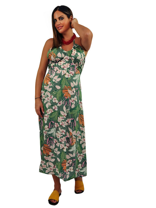 Summer Midi Dress Green