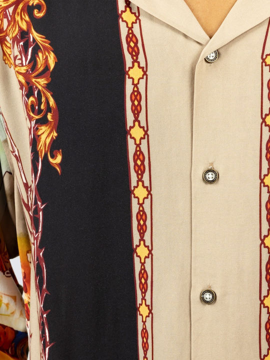 Cu mânecă lungă Cămașă Multicolor