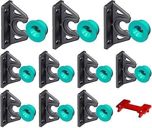 Verdecktes Befestigungssystem Paneele Ständer Möbel Button-fix Typ 2 Packung 100 Stück