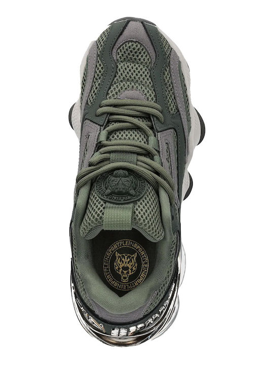 Sneakers Military / Light Gold