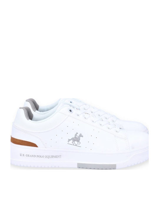 U.S.Grand Polo Club Sneakers White GPM514303/1010 | Skroutz.eu