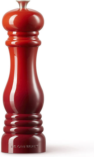 Le Creuset Χειροκίνητος Μύλος Αλατιού Κεραμικός σε Κόκκινο Χρώμα 21cm