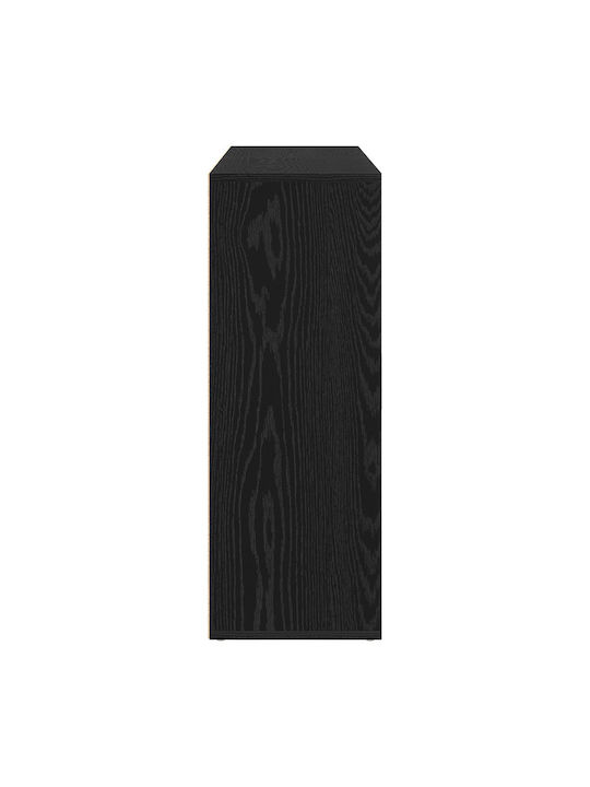 Office Storage Chipboard Cabinet Oak L60xW31xH84cm