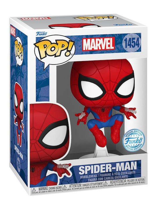 Funko Pop! Bobble-Head Marvel: Spider-Man - Spider-Man 1454 Special Edition