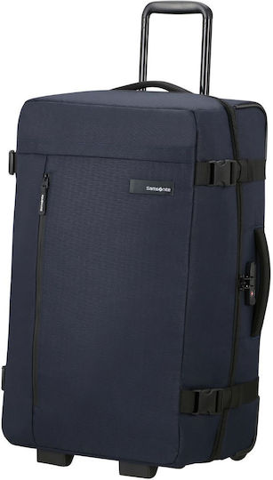 Samsonite Roader Сак Вояж Син с колела Текстилен Д68xШ41xВ30см.