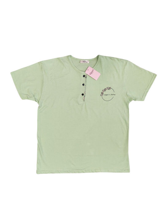 Mirano Homewear Summer Women's Pyjama Set Light Green