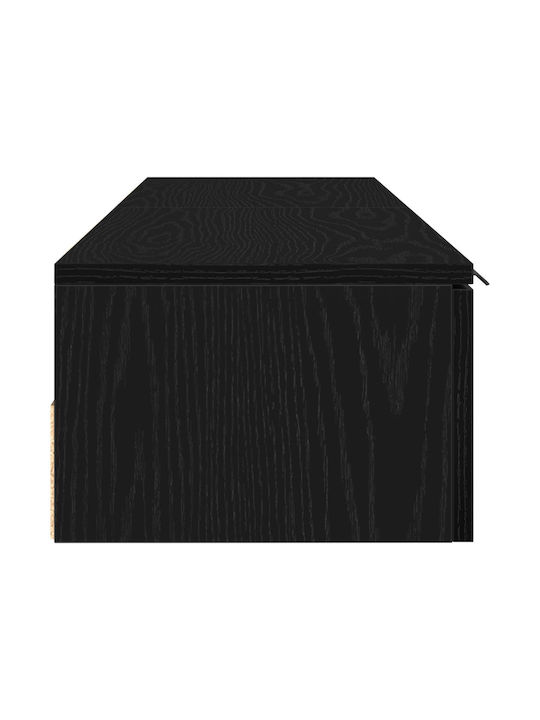 Black TV Stand L68xD30xH20cm