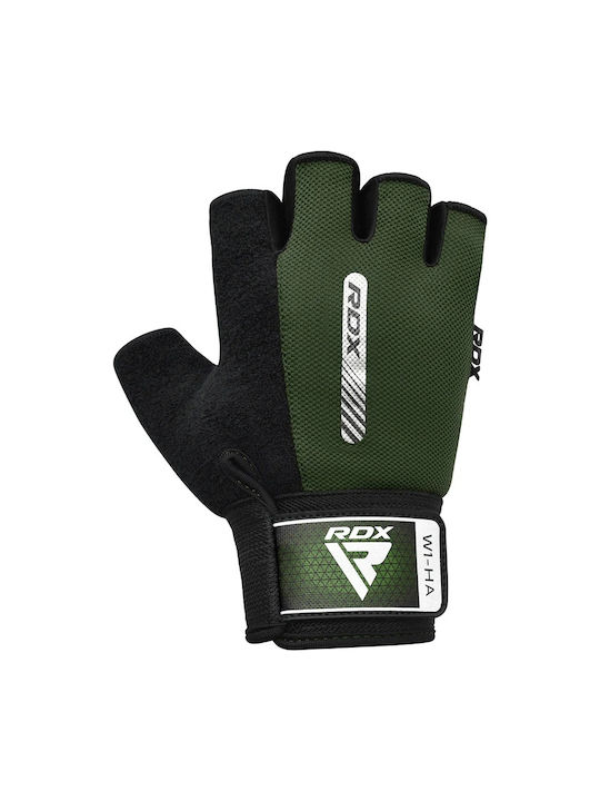 RDX Männliche Sport Handschuhe Fitnessstudio Grüne RDX Männliche Sport Handschuhe Fitnessstudio Grüne