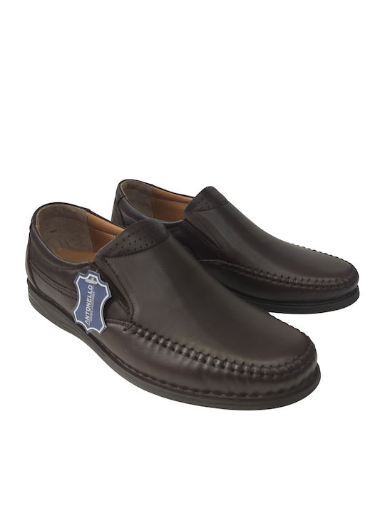 Leder Herren Freizeitschuhe Braun