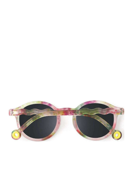 Olivio & Co Classic Oval Kids Sunglasses with Polarized Lens Flowers Multicolour for 3-12 Years