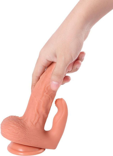 Shequ Hayden Realistic Vibrator with Remote Control 16cm Flesh