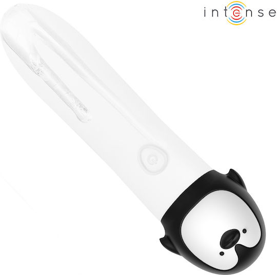 Intense Penguin Mini Δονητής Bullet με Απομακρυσμένο Έλεγχο 10cm Λευκός