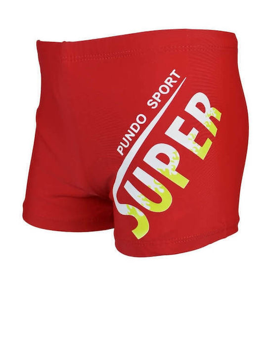 Esthisis J12399 Kinder Badeanzug Badeshorts Red