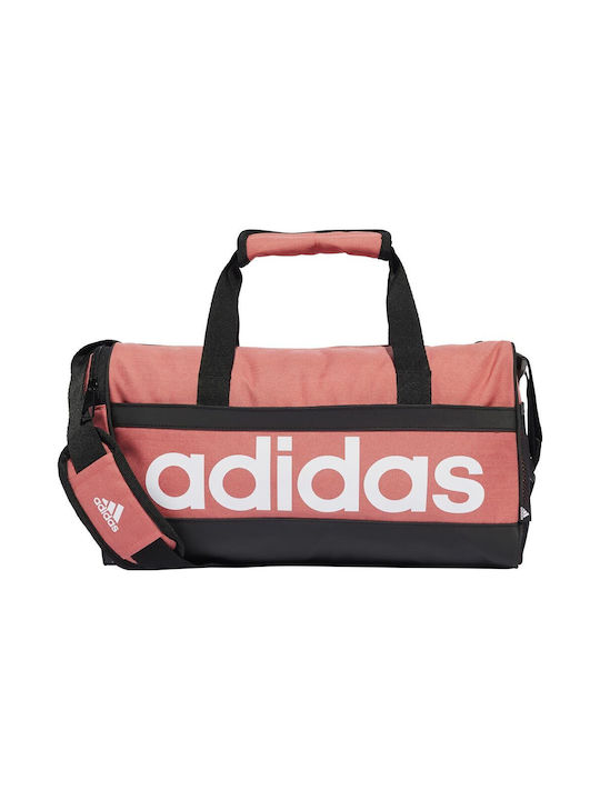 adidas Linear Duffel Men's Gym Shoulder Bag Orange