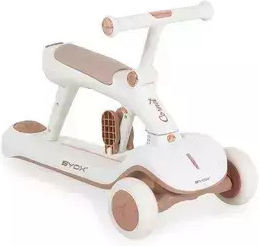 Byox Kids Scooter Foldable Cornet 6 in 1 3-Wheel with Seat White