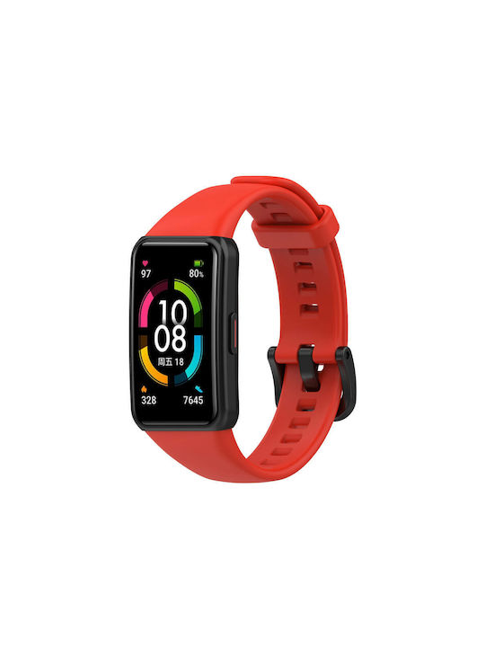 Edman Λουράκι Κόκκινο (Honor Band 6)