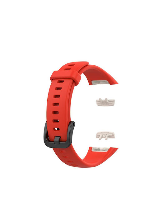 Edman Strap Stainless Steel Red (Honor Band 6)