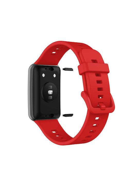 Edman Strap Stainless Steel Red (Honor Band 6)