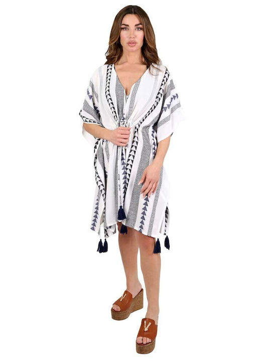 Aquablue Women's Caftan Beachwear White