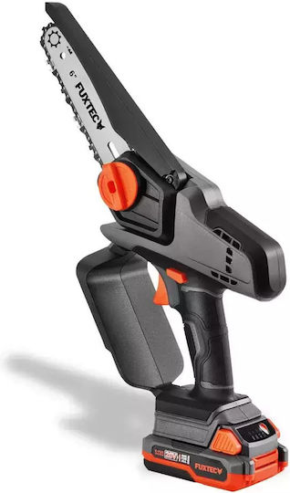 Fuxtec Pruning Battery Chainsaw 1x2Ah 20V 1.44kg with Blade 10cm