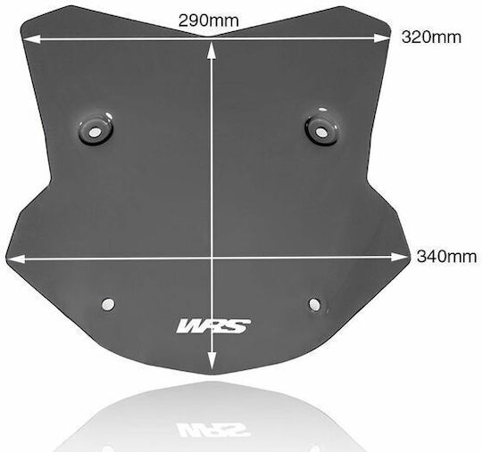 WRS Getöntes Visier Motorrad für BMW S 1000 XR BM065FS