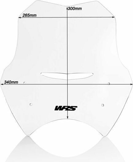 WRS Vizieră transparentă motocicletă pentru BMW R 1150 BM031T