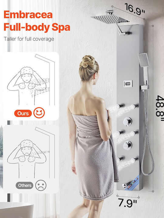 Vevor Hydro Massage Column 124cm Bronze