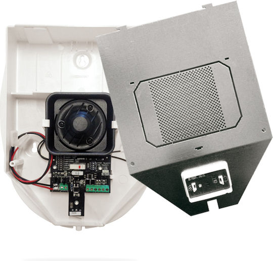AMC 136 External Alarm Siren Battery Outdoor with Orange Light