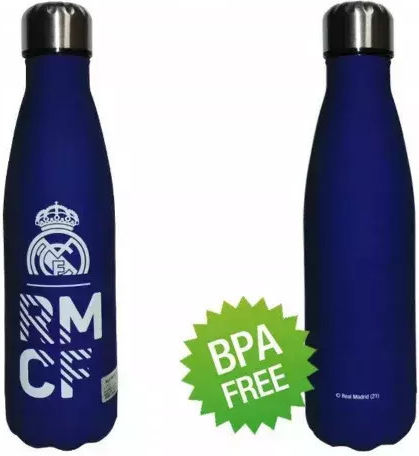 CyP Brands Kinderflasche Fußball Rostfreier Stahl 600ml (Verschiedene Designs/Farben)