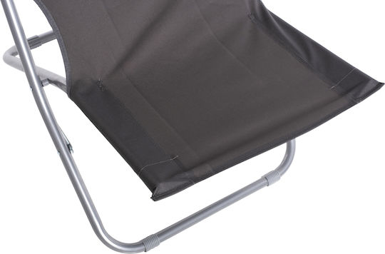 HomeMarkt Nalin Stühlchen Strand mit Hoher Rückenlehne Gray 80x50x72cm.
