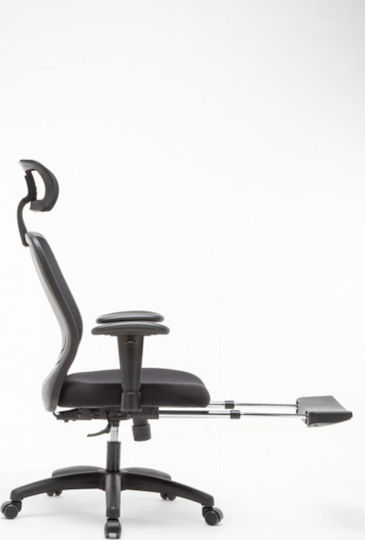 Office Products Zakynthos Office Chair with Adjustable Arms Black Colour