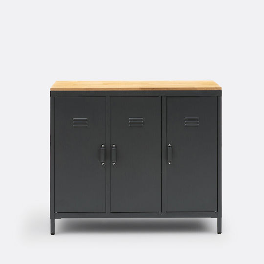 Шкаф Hiba Метал с 6 шкафчета 100x40x90бр