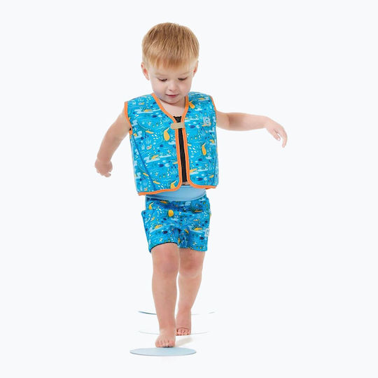 Vestă de înot Splash cu blocuri de flotabilitate ajustabile pentru vârstele 1-3 ani