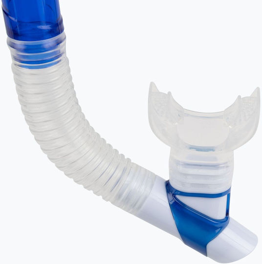 Mares Gator Dry Snorkel Blue with Silicone Mouthpiece