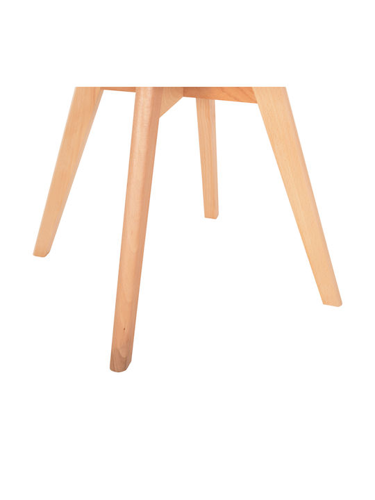 Vegas Kitchen Polypropylene Chair Cappuccino 48x52x81cm 4pcs