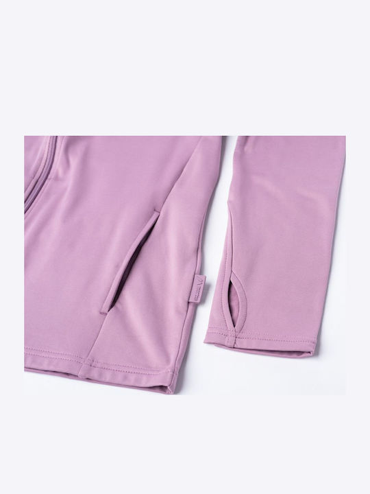 Damen Jacke in Lila Farbe
