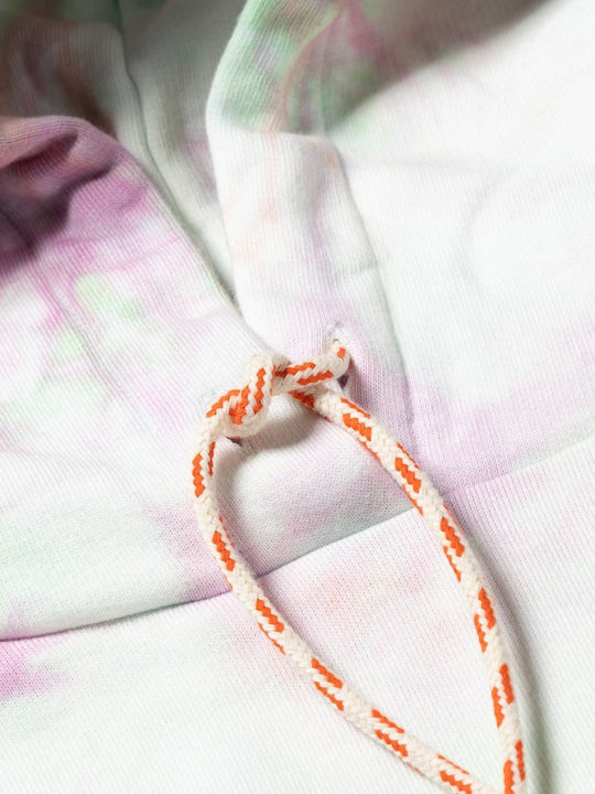 Φούτερ με Κουκούλα Tie Dye