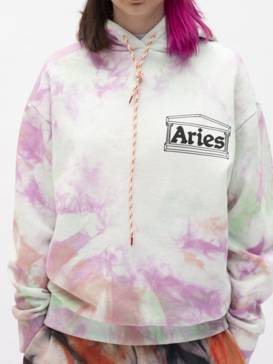 Φούτερ με Κουκούλα Tie Dye