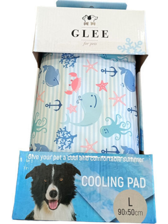 Glee Mattress Dog Rectangle Cooling Green 90x50cm