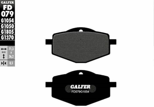 Galfer Τακάκια Μοτοσυκλέτας Εμπρός για Yamaha XT 600 / TDR 125