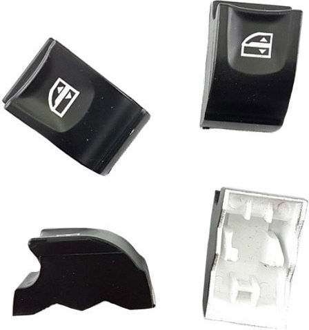 Carner Replacement Button Car Window Switch for Renault Megane / Clio / Laguna Black