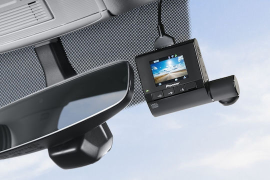 Pioneer ND-RC1 Σετ Κάμερα DVR Αυτοκινήτου 1080P Wi-Fi, GPS & Κάμερα Οπισθοπορείας