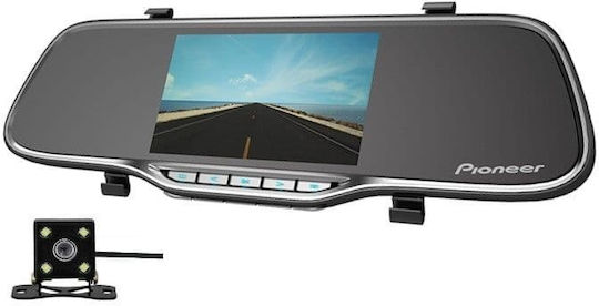 Pioneer 720P Mirror Car DVR with Clip