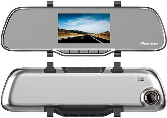 Pioneer 720P Mirror Car DVR with Clip