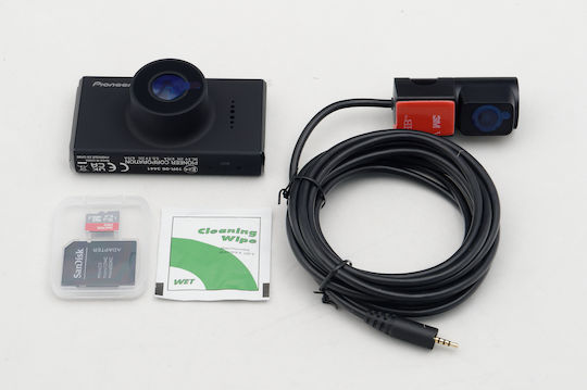 Pioneer VRECDH300D Car Digital Video Recorder Set with 3 Screen GPS and Rear Camera