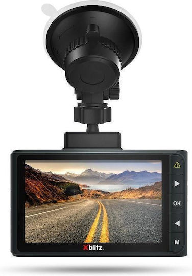 Xblitz Σετ Κάμερα DVR Αυτοκινήτου 1080P με Οθόνη 3" Wi-Fi, GPS & Κάμερα Οπισθοπορείας